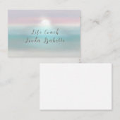 Life coach, Reiki, Counselor, Visitekaartjes (Voorkant / Achterkant)