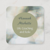 Life Coach Reiki Diamond Visitekaartje (Voorkant)