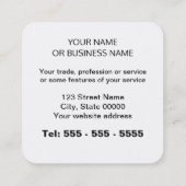 Life Coach Reiki Diamond Visitekaartje (Achterkant)