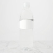 Life Coach Small Business - Aangepaste tekst & Log Waterfles Etiket (Achterkant)