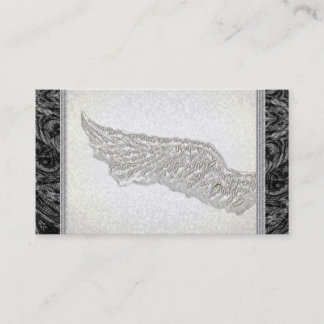 Life Coach Spirituele Angel Wing visitekaartjes