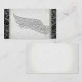 Life Coach Spirituele Angel Wing visitekaartjes (Voorkant / Achterkant)