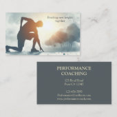 Life Coach Sport Trainer Quote Visitekaartje (Voorkant / Achterkant)