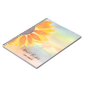 Life Coach Sunflower Colorful Notitieboek (Linkerzijde)