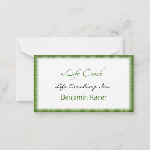 Life Coach Text Swash Advieskaart