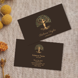 life coach tree of life therapeut yoga genezer visitekaartje