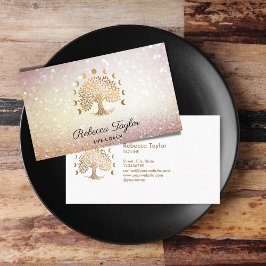 life coach tree of life therapeut yoga moon fascis visitekaartje