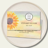 Life Coach Uw Logo Kleurrijk Visitekaartje