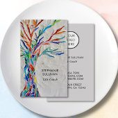 Life Coach Uw Logo Tree of Life Visitekaartje