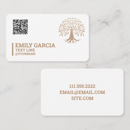 Life Coach Visitekaartje (Voorkant / Achterkant)