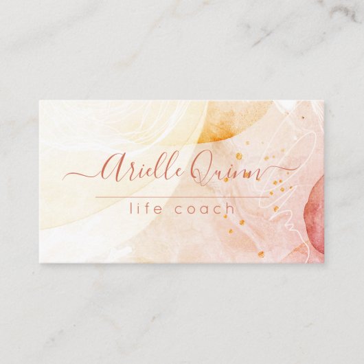 Life Coach Visitekaartje (Voorkant)