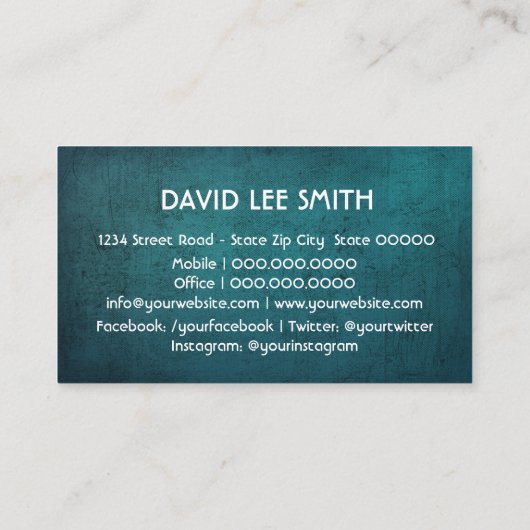 Life Coach Visitekaartje (Achterkant)