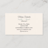 Life Coach Visitekaartje met Tree of Life Design (Achterkant)