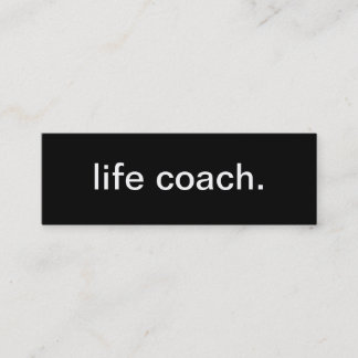 Life Coach-Visitekaartje Mini Visitekaartje