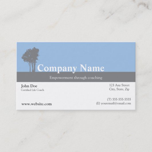 Life Coach-Visitekaartje Visitekaartje (Voorkant)