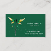 Life Coach wellly ligonfly freelance Visitekaartje (Voorkant)