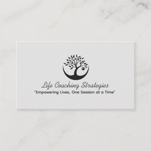 Life Coaching Visitekaartje (Voorkant)