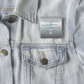 Life Control Buttonnen Silver Button (In situ)