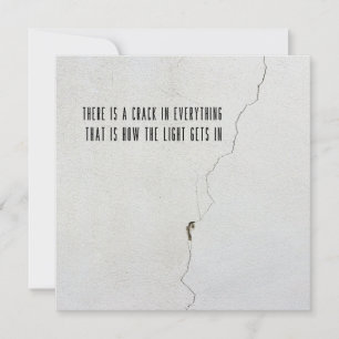 Life CRACKS 5,25 x 5,25-kaart Kaart