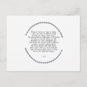 Life Cycle Postcard Briefkaart (Voorkant)