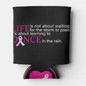 Life Dance Breast Cancer Awareness Koelbox Blikjeskoeler (Voorkant)