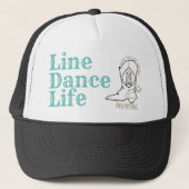 Life Dance Life Trucker Hat Pet (Voorkant)