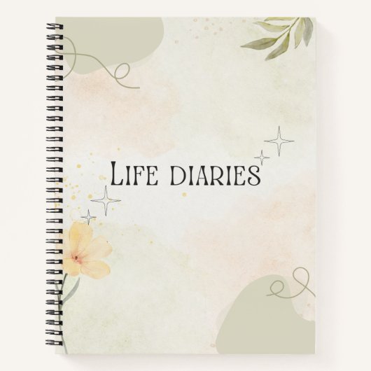 Life Diaries Notitieboek (Voorkant)