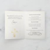 Life Does Not End Here – John 25:11 Christian Card Feestdagen Kaart (Binnen)