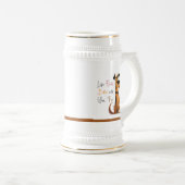 Life Feels Better With you Pup – Cute Dog Mug Bierpul (Voorkant rechts)