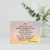 LIFE FEESTDAGENKAART (Staand voorkant)