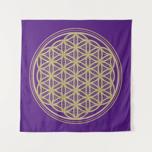 Life flower wandkleed (Voorkant)