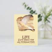 LIFE—Flying Dove Briefkaart (Staand voorkant)