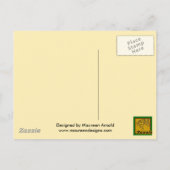 LIFE—Flying Dove Briefkaart (Achterkant)