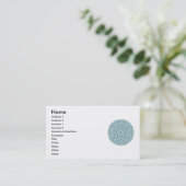 Life Force Mandela-Visitekaartjes Visitekaartje (Staand voorkant)