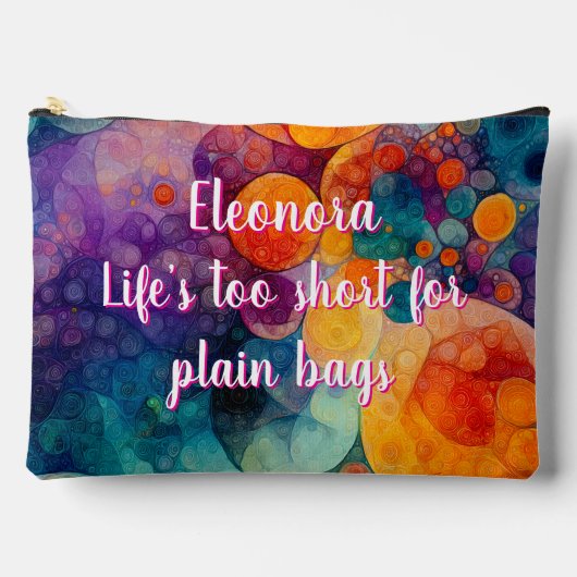 Life Fractal - Solar Drift Large Etui (Voorkant)