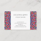 Life Garden Mandala Visitekaartje (Achterkant)