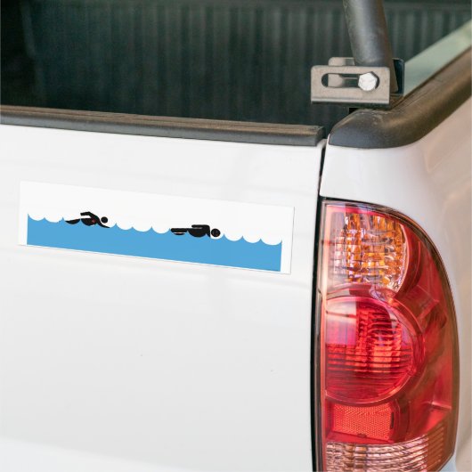 Life Gaurd - Drowning Bumpersticker (Op Truck)