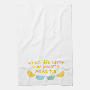 Life Gives Lemons for Tea Kitchen Towel Towel Theedoek