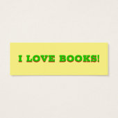 Life Go for it Book Marker Mini Visitekaartjes (Achterkant)