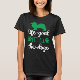 LIFE GOAL PET ALLE HONDEN T-SHIRT