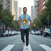 Life Goals Pizza Slice Grappig T-shirt