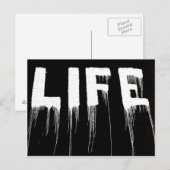 Life Graffiti Drivers Briefkaart (Voorkant / Achterkant)