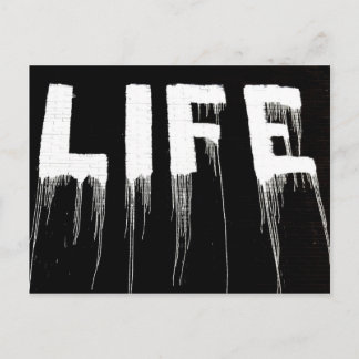 Life Graffiti Drivers Briefkaart