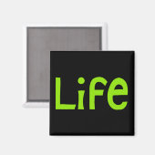 LIFE Green Magnet (Voorkant / Achterkant)
