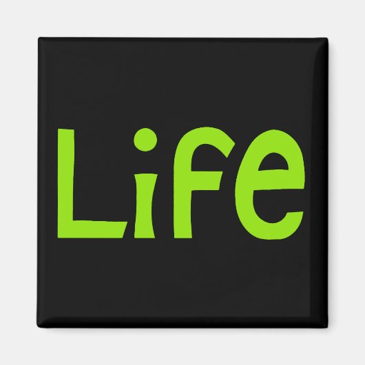 LIFE Green Magnet (Voorkant)