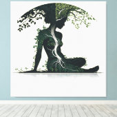 Life & Growth Canvas Afdruk (Insitu (Houten vloer))