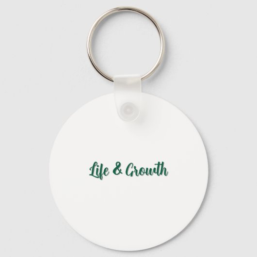 Life & Growth Sleutelhanger (Achterkant)