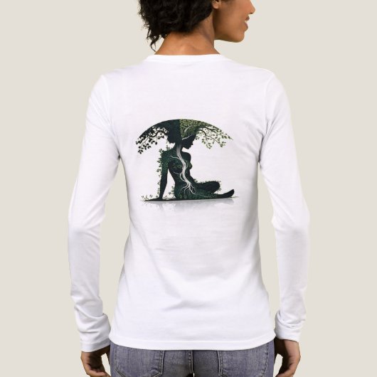 Life & Growth Tri-Blend Shirt (Achterkant)