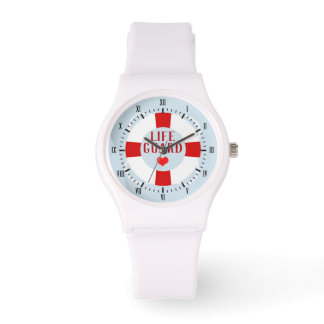 Life Guard Life Preserver Boy Horloge