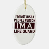 Life Guard-ontwerp Keramisch Ornament (Rechts)